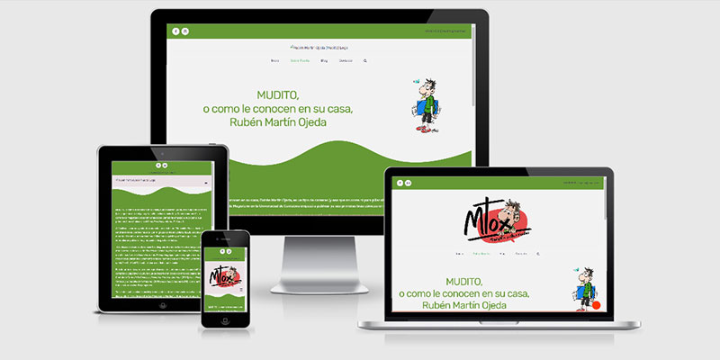 La nueva web de Mudito